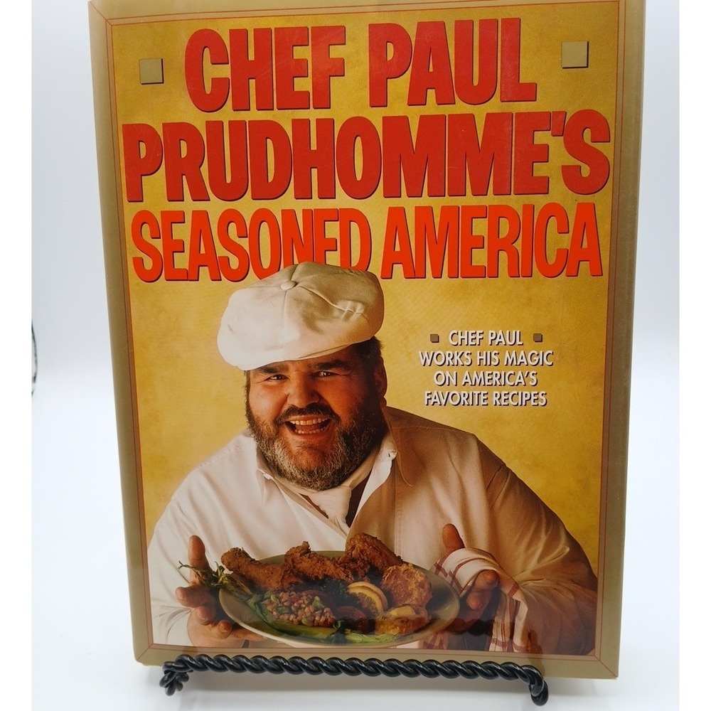 Chef Paul Prudhomme's Seasoned America by Paul Prudhomme 1991 Hardcover NOS HC